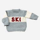 Blueberry Hill Bowie Grey Ski Sweater
