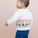 Blueberry Hill Tree Fair Isle Sweater