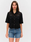 SixFifty Tove Eyelet Top
