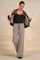 Elan Taupe Drawstring Pant