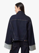 Habitual Cuffed Denim Trucker Jacket