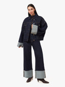 Habitual Camryn Cuffed Straight Leg Denim