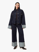 Habitual Camryn Cuffed Straight Leg Denim