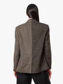 Habitual Mixed Herringbone Blazer