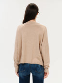 Six Fifty Geneva V Neck Sweater - Taupe