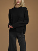 Splendid Haven Crewneck Sweater - Black