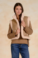 Elan Shearling Vest