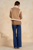 Elan Shearling Vest