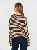 Six Fifty Ruby Stripe Sweater - Brown