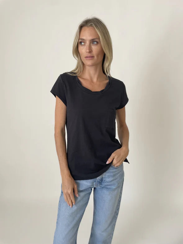 Diana Twist Neck Tee