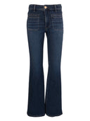 KUT Anna High Rise Flare - Front Pocket
