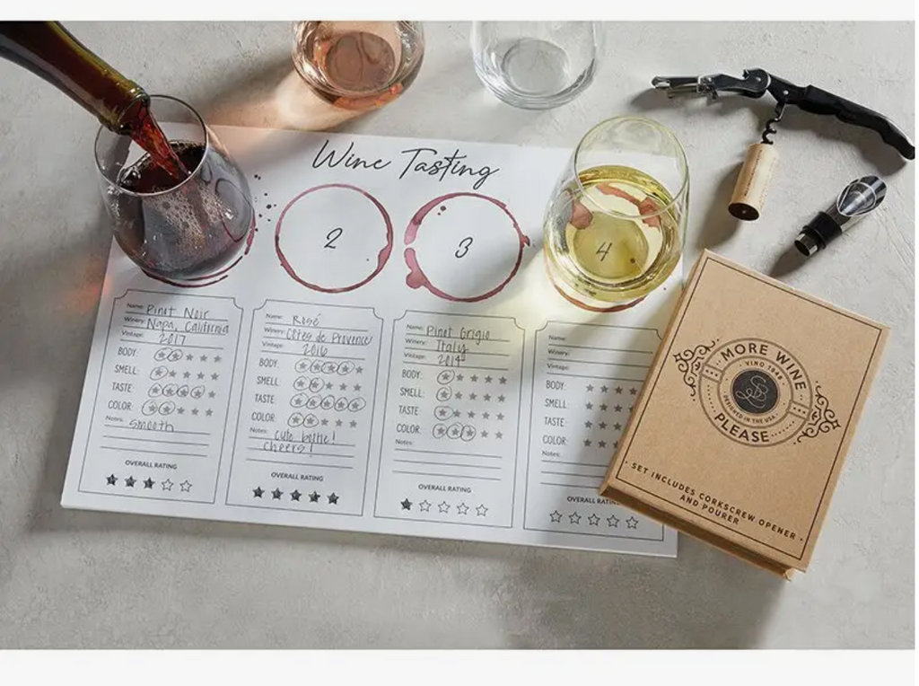 Wine Tasting Placemats